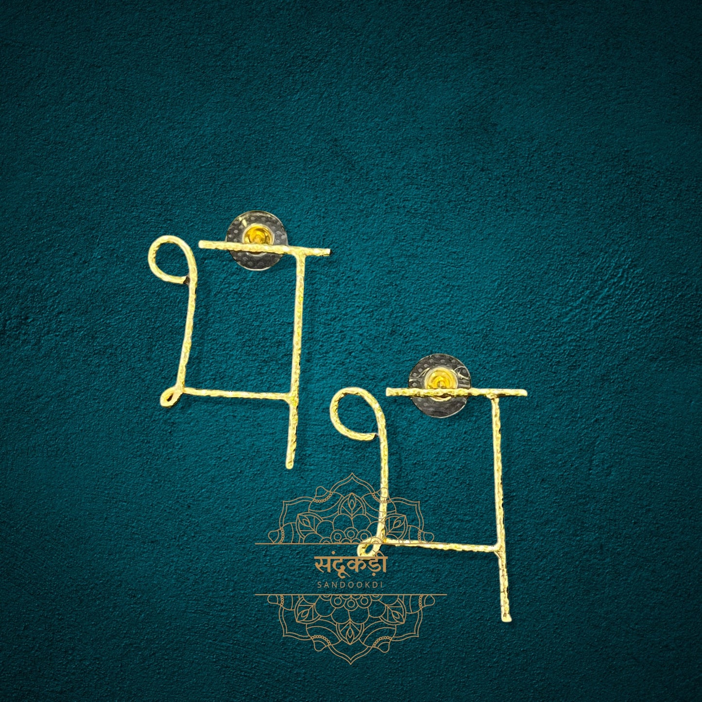 Letter Earrings (Akshar)