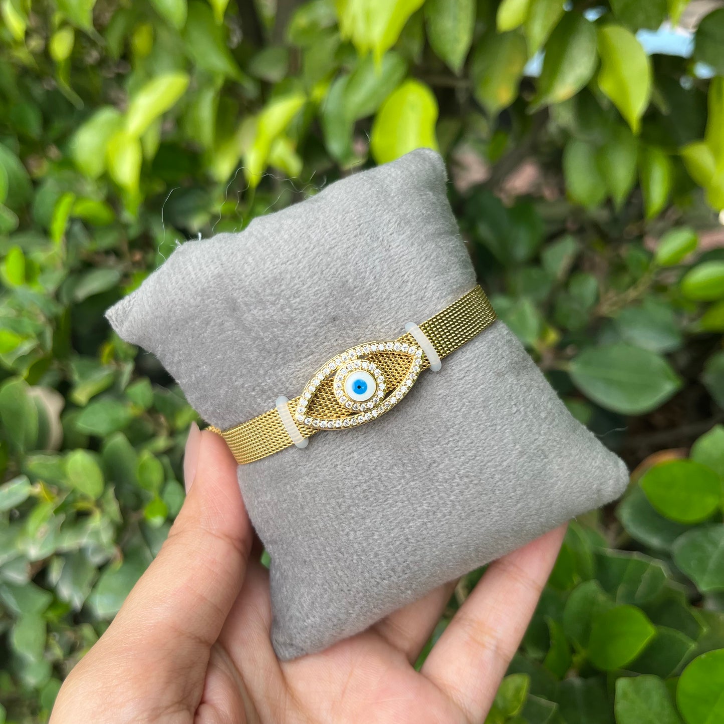 Inaya Adjustable Rakhi Bracelets - Evil Eye