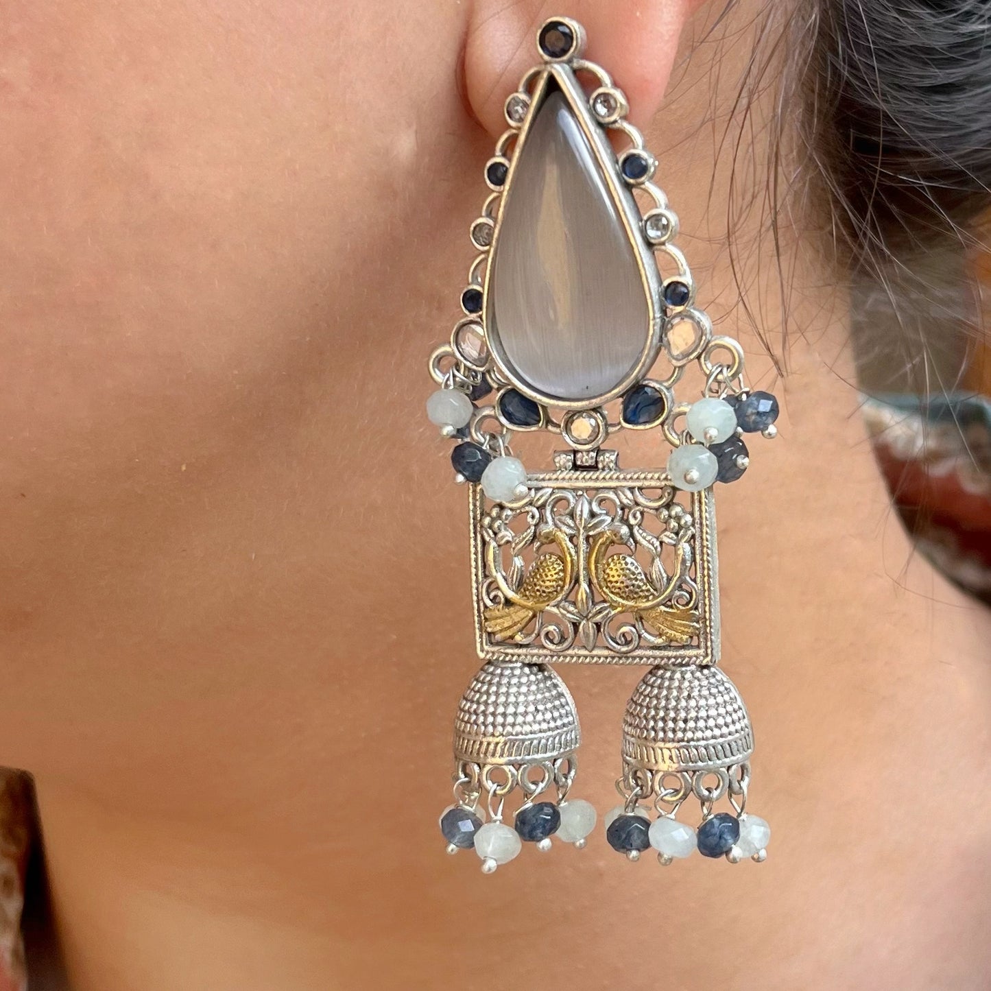 Vantara Double Jhumki Earring