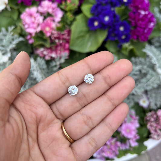 Swarovski Solitaire Studs