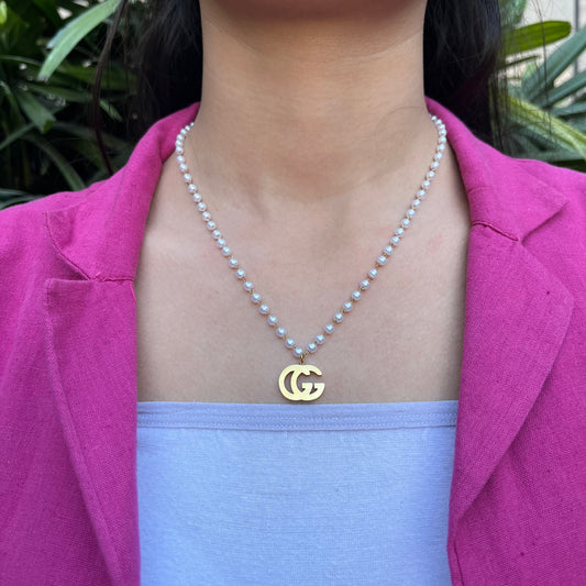 G Pearl Necklace